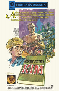 Kim Movie Poster Print showcasing vibrant colors and cinematic details.