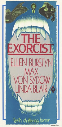 The Exorcist Movie Poster - Classic Horror Art Print