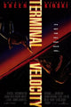 Terminal Velocity Movie Poster featuring action-packed visuals.