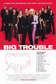 Big Trouble Movie Poster Print featuring vibrant artwork