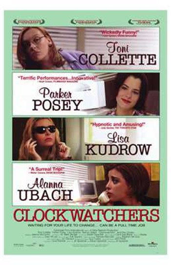 Clockwatchers Movie Poster Print featuring iconic film design.