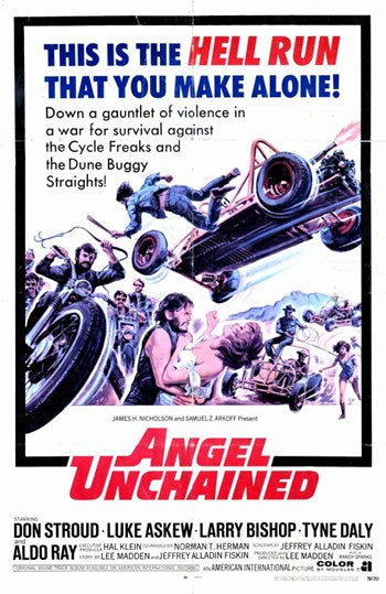 Angel Unchained Movie Poster featuring striking imagery from the film