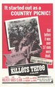 Killers Three Movie Poster Print showcasing thrilling cinema imagery.