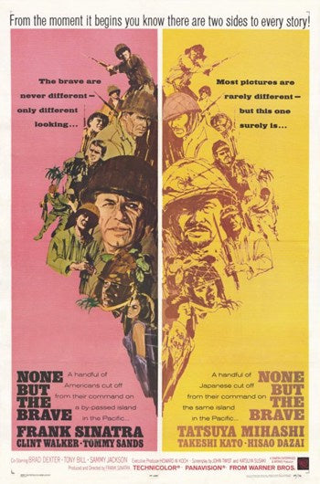 None But the Brave Movie Poster featuring striking imagery