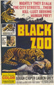 Black Zoo Movie Poster Print showcasing cinematic intrigue