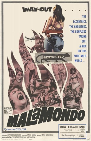 Malamondo Movie Poster Print featuring vibrant colors and dynamic imagery.