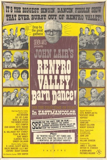Renfro Valley Barn Dance Movie Poster Print showcasing vintage cinema charm.