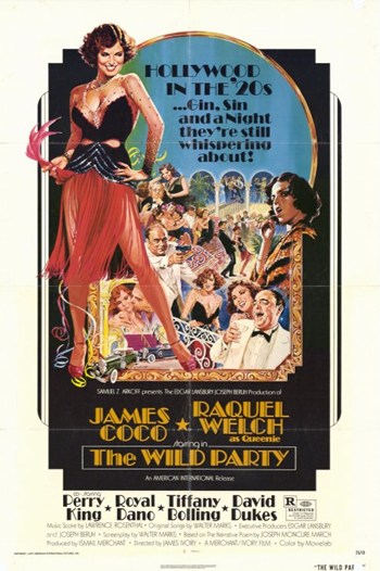 The Wild Party Movie Poster Print featuring vibrant colors and dynamic imagery.