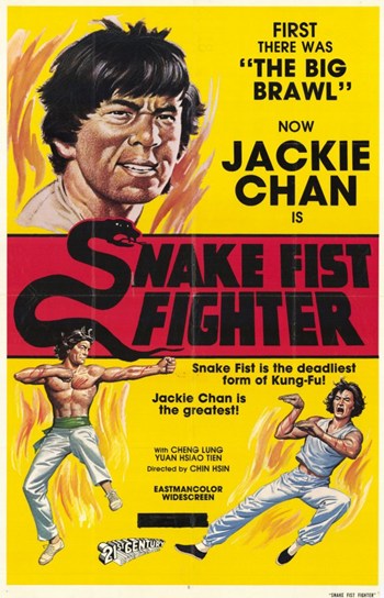 Snake Fistfighter Movie Poster Print showcasing classic cinema art.