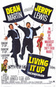 Living it Up Movie Poster Print showcasing vibrant colors and dynamic design.