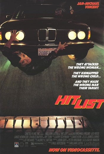 Hit List Movie Poster Print showcasing vibrant design