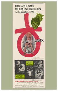 The Witchmaker Movie Poster Print showcasing horror cinema artwork