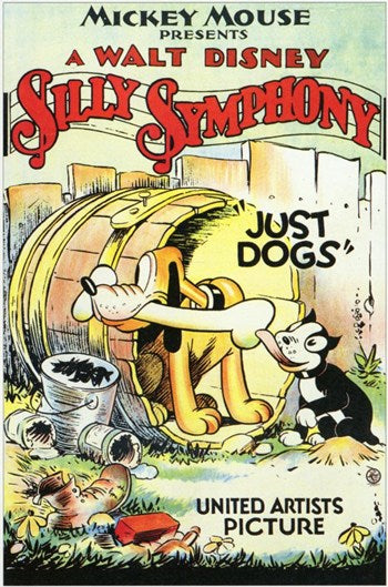 Just Dogs Movie Poster Print showcasing canine companionship.