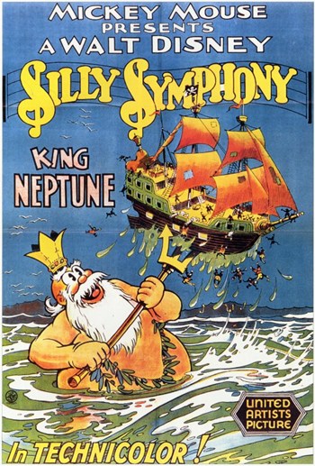 King Neptune Movie Poster Print - Captivating ocean-themed artwork.