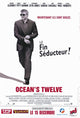 Ocean's Twelve Movie Poster Print featuring stylish heist theme.