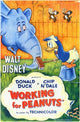 Working for Peanuts Movie Poster Print showcasing iconic characters.