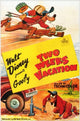Two Weeks Vacation Movie Poster Print showcasing vibrant colors and adventure theme.