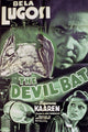 The Devil Bat Movie Poster featuring classic horror film art