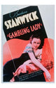 Gambling Lady Movie Poster Print showcasing classic cinema art