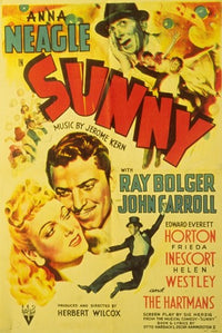Sunny Movie Poster Print featuring bright and vibrant colors, ideal for movie enthusiasts.