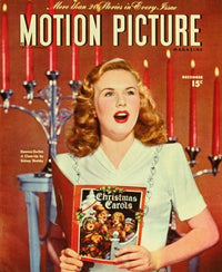 Deanna Durbin Movie Poster Print showcasing classic cinema