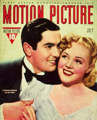 Alice Faye Movie Poster showcasing classic Hollywood glamour.