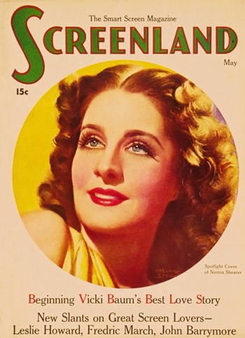 Norma Shearer Classic Movie Poster Print showcasing the elegance of a Hollywood icon.