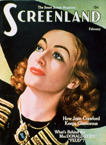 Joan Crawford Movie Poster showcasing classic film artwork