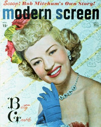 Betty Grable Classic Movie Poster Print in vibrant colors