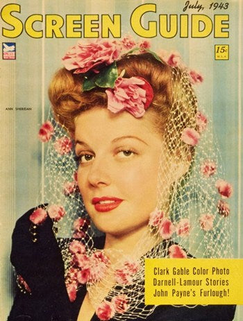 Ann Sheridan classic movie poster showcasing timeless beauty and charm.