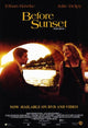 Before Sunset Movie Poster Print featuring cinematic art.