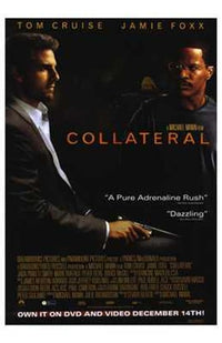 Collateral Movie Poster Print featuring Jamie Foxx and Tom Cruise