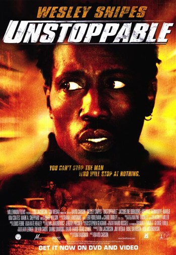 Unstoppable Movie Poster Print showcasing dynamic action scene.
