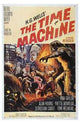The Time Machine Movie Poster Print showcasing a classic sci-fi theme.