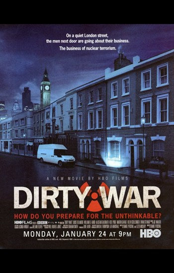 Dirty War Movie Poster Print showcasing intense film drama.
