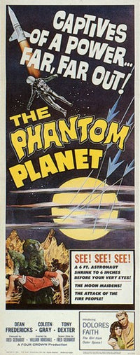 The Phantom Planet Movie Poster Print depicting iconic sci-fi imagery.