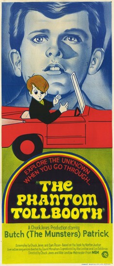 The Phantom Tollbooth movie poster print showcasing whimsical adventure.