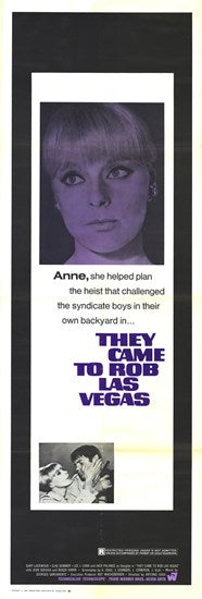 They Came to Rob Las Vegas movie poster print featuring classic heist film imagery.