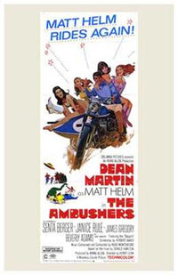 Ambushers Movie Poster showcasing classic cinema artwork