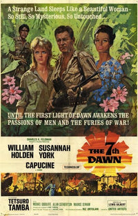 The 7th Dawn Movie Poster Print featuring classic cinematic artwork.