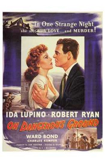 On Dangerous Ground Movie Poster Print featuring iconic film imagery.