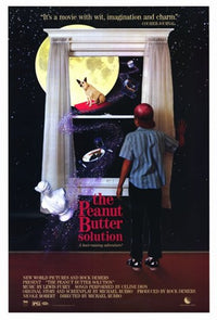 The Peanut Butter Solution movie poster print featuring vibrant colors and whimsical design.