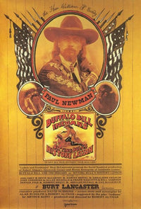 Buffalo Bill the Indians Movie Poster Print showcasing American history.