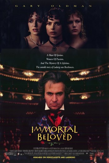 Immortal Beloved Movie Poster Print showcasing a cinematic theme.