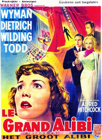 Stage Fright Movie Poster Print showcasing suspenseful visuals.