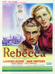 Rebecca Movie Poster Print featuring iconic film artwork.