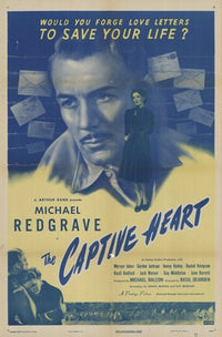 Captive Heart Movie Poster Print showcasing stunning cinematic art.