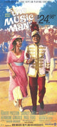The Music Man Movie Poster Print showcasing vibrant colors and nostalgic design.