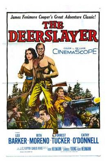 Deerslayer Movie Poster Print showcasing thrilling adventure.
