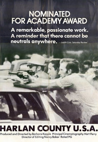 Harlan County, USA movie poster print for collectors and enthusiasts.